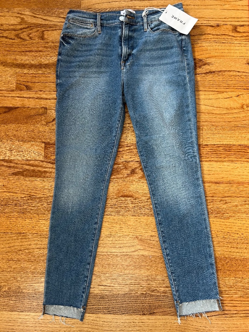 NWT Frame Denim Le High Skinny Jeans – Light Blue - Picture 4 of 4